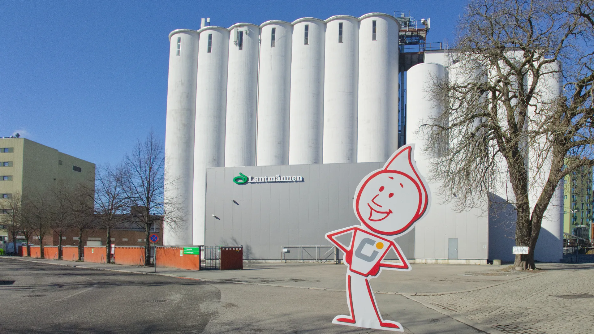 Lantmännen Cerealia Moss, one of 9 Lantmännen Cerealia factories using the new CodeIT OEE System.