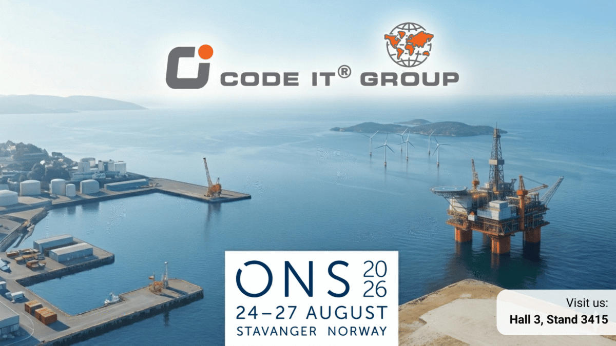 CodeIT Group at ONS Stavanger 2026: CSNE, eDOC, eMRB Hall 3, Stand 3415