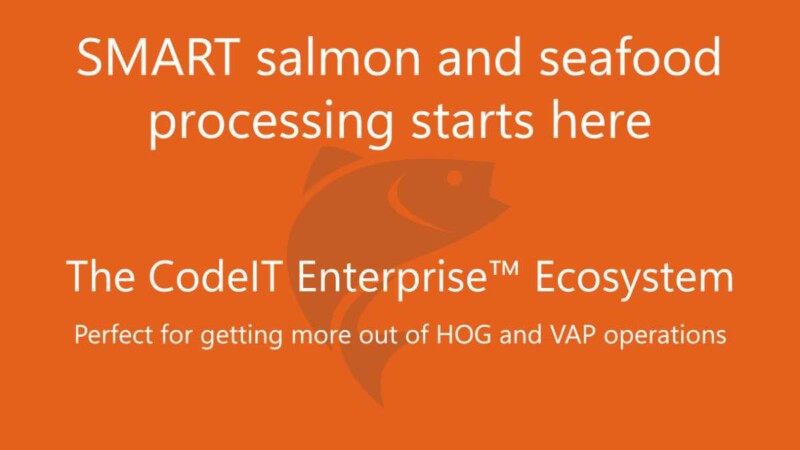 Smart salmon and seafood processing starts at CodeIT (CodeIT Group) Smart salmon and seafood processing starts at CodeIT (CodeIT Group)