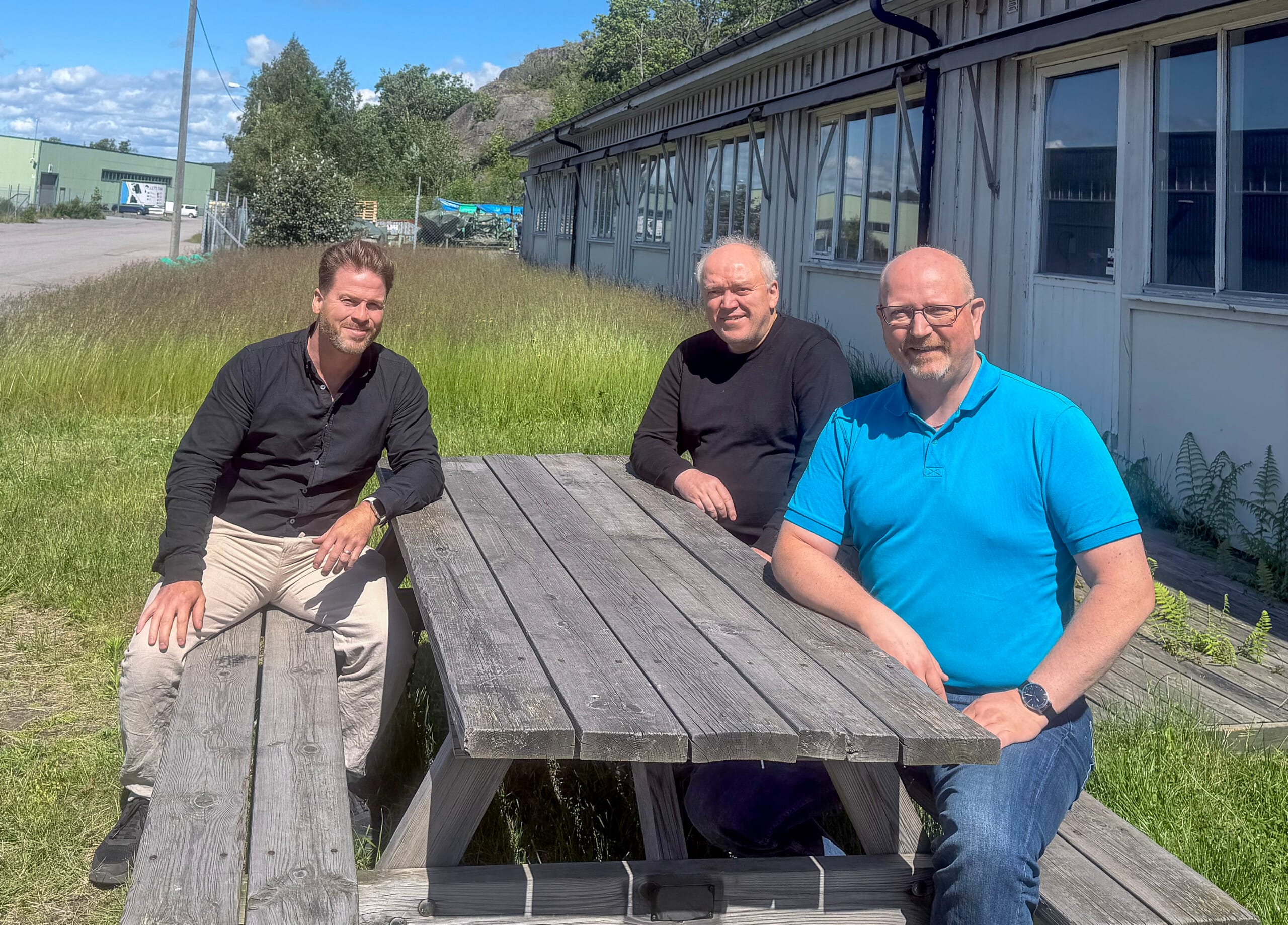 Thomas Anfinnes, Bent Tanberg og Kjetil Askedal i Tredata AS