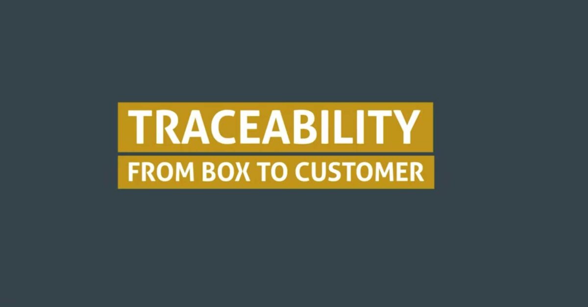 CodeIT traceability from box to customer